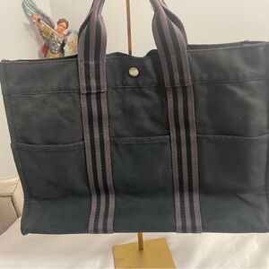 Hermes Canvas Stylish Tote Bag
